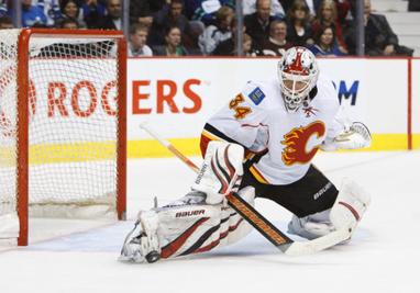 Is Kiprusoff the best goalie in Flames history?
