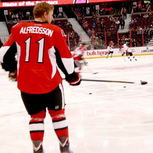 Daniel Alfredsson adjusting to new role with Red Wings