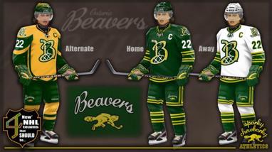 NHL Expansion Series Concept. Saskatoon Railmen Home Uniform.