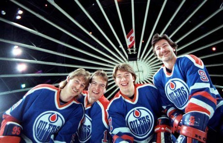 Edmonton Oilers Stanley Cup champions jersey