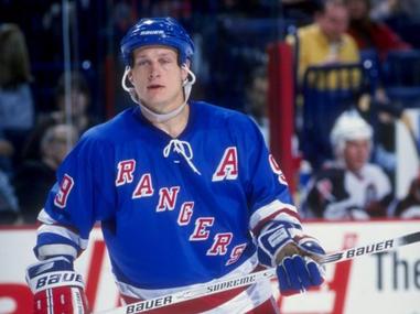 1992-93 Adam Graves Game Worn New York Rangers Jersey