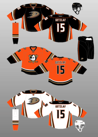 Ducks' uniforms through the years – Orange County Register