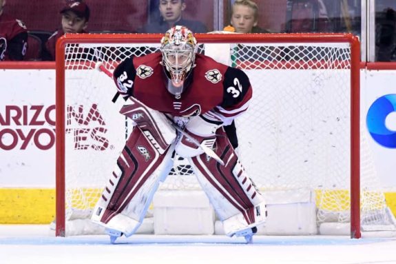 Mike Smith, Louis Domingue look to stabilize Arizona Coyotes