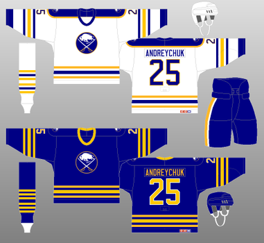 NHL on X: THE GOATHEAD IS BACK 🐐 The black and red threads that the  @BuffaloSabres wore from 1996-2006 have returned this season as an  alternate jersey and we are absolutely here