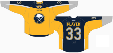 Buffalo Sabres alternate jersey to feature blue and gold 'goathead