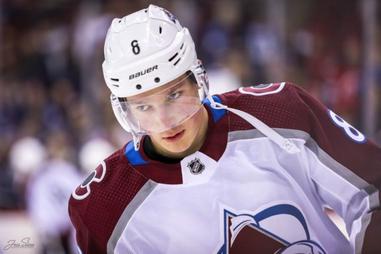 Cale Makar gets worrying injury update after Keff Carter hit