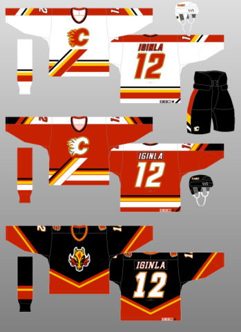 Calgary Flames 2019 Heritage Classic Jersey Concept : r/CalgaryFlames