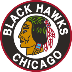 Chicago Blackhawks Primary Team Indian Head Logo Patch