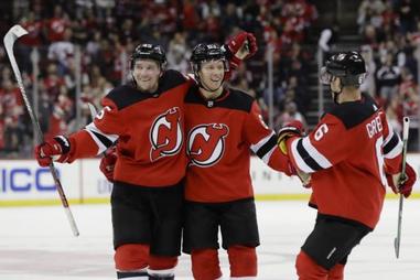 Devils' Jack Hughes shines on top line with Taylor Hall