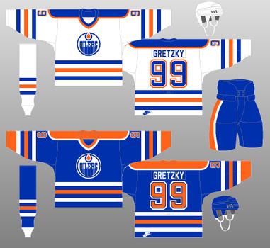 The History of the Edmonton Oilers Jerseys
