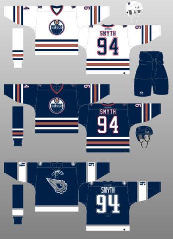 Oilers Darkening blue to navy for jerseys next year
