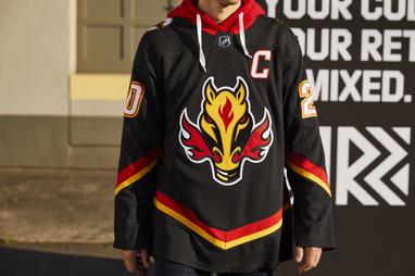 Blasty's back: Flames resurrect controversial logo for Reverse Retro  jerseys