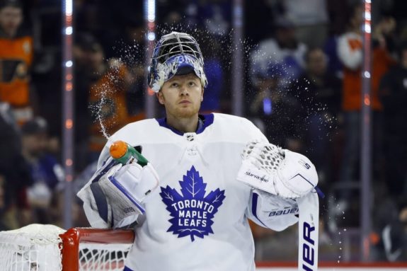 Leafs' Andersen to start against Penguins after missing game due to knee  injury