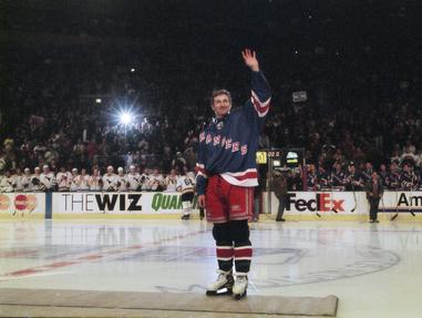 Wayne Gretzky New York Rangers White 1998-1999 Statue of Liberty