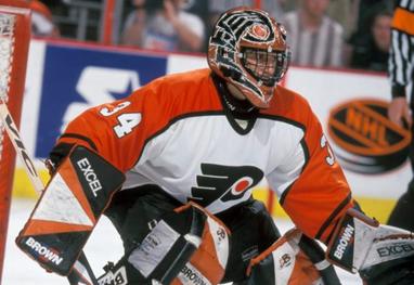 John Vanbiesbrouck- Flyers  Philadelphia flyers hockey, Hockey