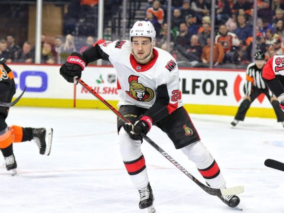 Brady Tkachuk Ottawa Senators Framed 15 x 17 Rookie Review