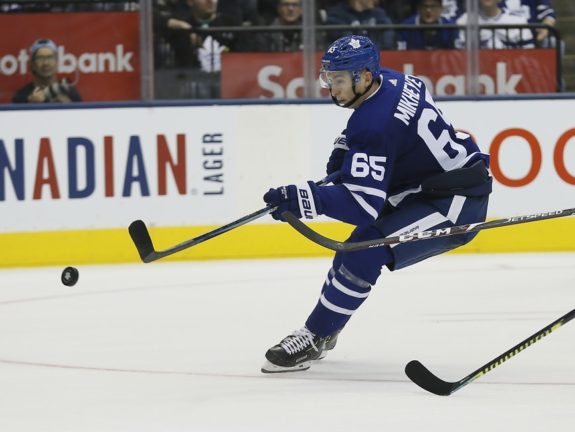 Report: Maple Leafs shopping Mikheyev's rights