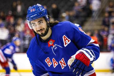 New York Rangers center Mika Zibanejad skates during the 2018 Winter  News Photo - Getty Images