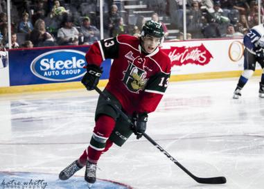 Nico Hischier of the Halifax Mooseheads skates during the QMJHL game  News Photo - Getty Images