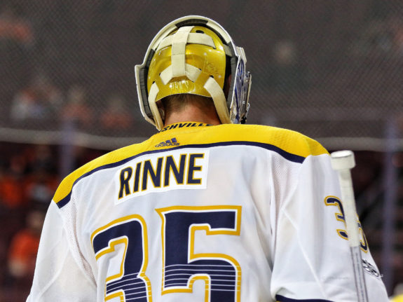 A difficult playoff year comes to a startling end for Pekka Rinne and