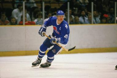 NHL Nordiques 26 Peter Stastny Light Blue Men Jersey