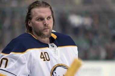 Robin Lehner on X: When you take a slap shot to the chest