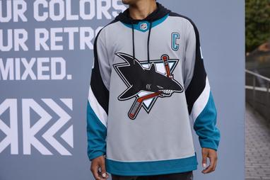 Saw this on a fake jersey website. Could we see a throwback like this? :  r/SanJoseSharks