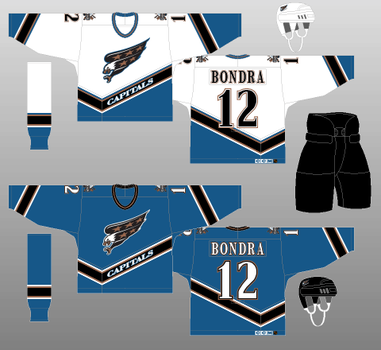 Chris Creamer  SportsLogos.Net on X: The new Capitals uniform is a  combination of two previous outdoor game looks, the blue and white of the 2018  Stadium Series, and the W logo