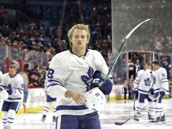 Maple Leafs winger William Nylander proving doubters wrong after 'crazy'  season