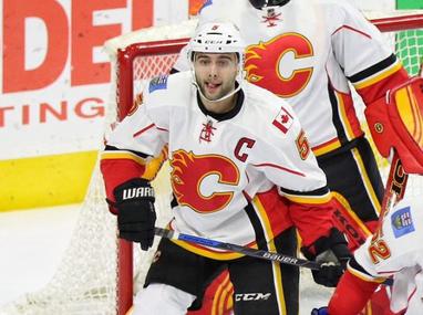 The Flames Finally Return To The Ice With A Visit To Mark Giordano