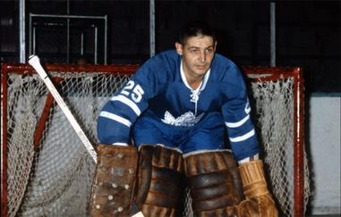 History In Pictures - Portrait of hockey goalie Terry Sawchuk
