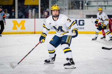 Michigan's Thomas Bordeleau Is 2021 Tim Taylor National Rookie Of