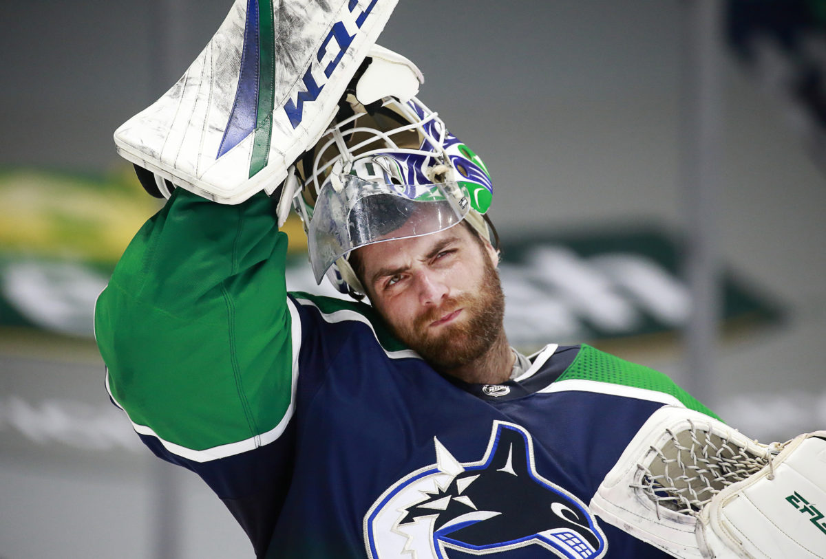 Moving on from his Canucks struggles, Braden Holtby stars in Dallas