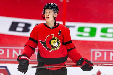 NHL Youth Ottawa Senators Brady Tkachuk #7 Special Edition Premier