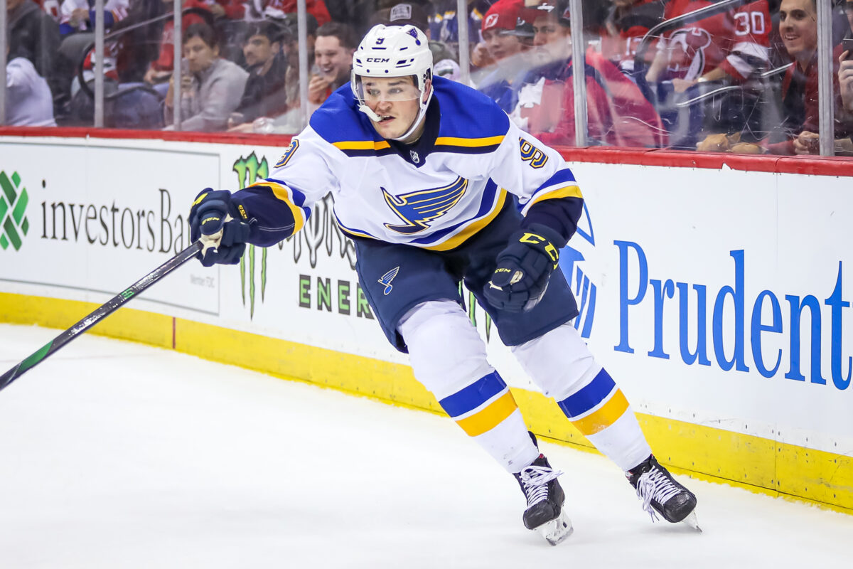 Sammy Blais Agrees To One-Year Extension With Blues