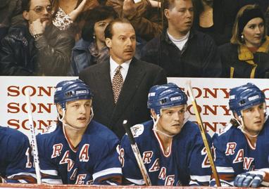 New York Rangers: Adam Graves with the game winner in January 1994