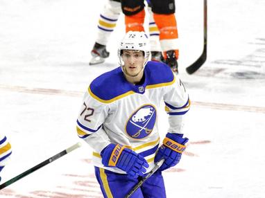 Tage Thompson has expectations to live up to now