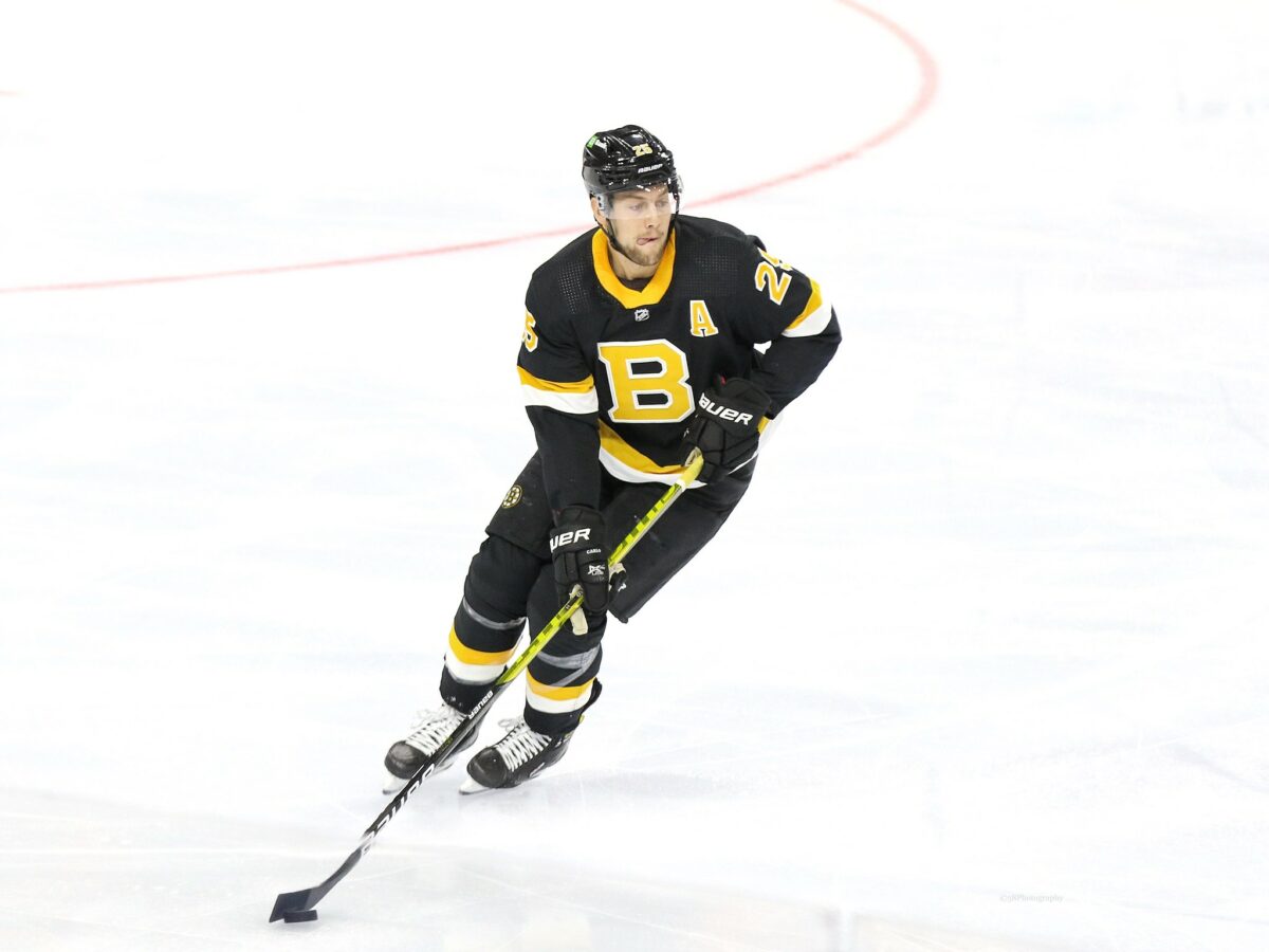 Bruins forward Oskar Steen shines in preseason loss to Devils