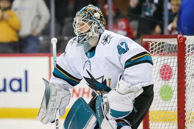 NHL: San Jose Sharks' James Reimer glad he wasn't traded