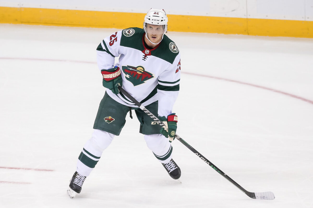 Jared Spurgeon Minnesota Wild Player-Issued 2022 NHL Winter