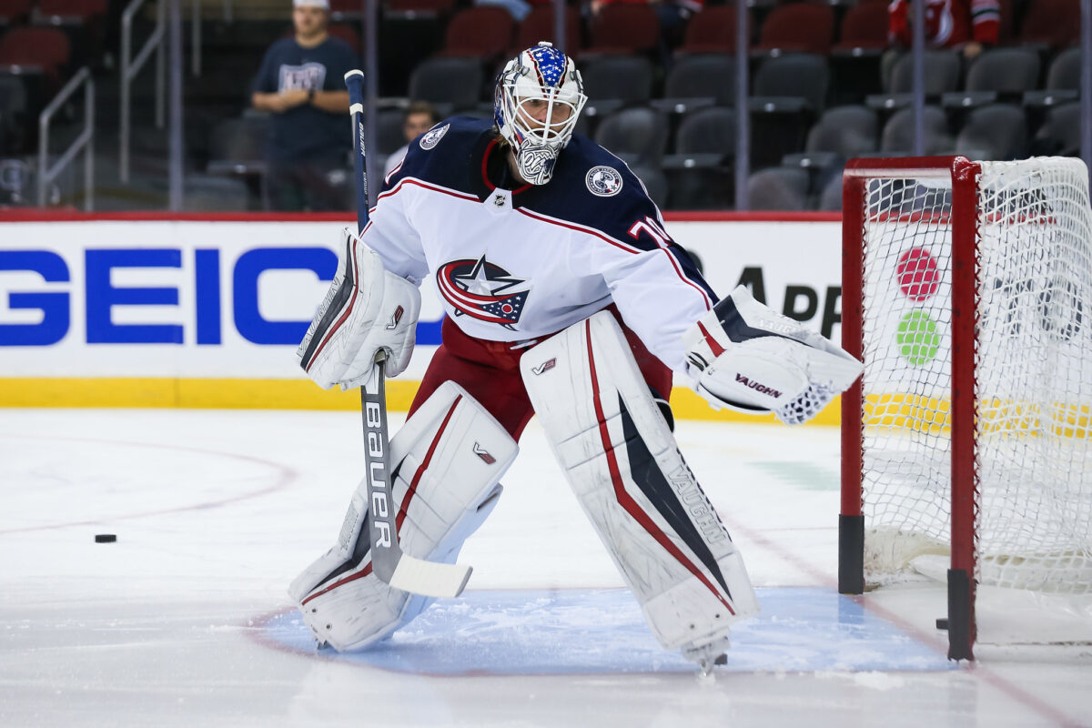 The Blue Jackets Will Need To A Make Long-Term Commitment To Either Joonas  Korpisalo Or Elvis Merzlikins