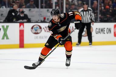Youth Ryan Getzlaf Orange Anaheim Ducks 2019/20 Alternate Premier Player  Jersey