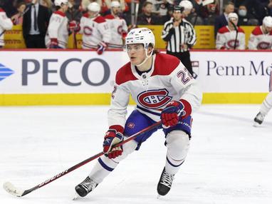 Canadiens' Cole Caufield listed as day-to-day with undisclosed injury