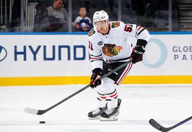 Max Domi, Andreas Athanasiou enjoying their one-year contracts with  Blackhawks - Chicago Sun-Times