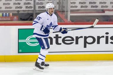 Maple Leafs' Alexander Kerfoot bracing for step into Toronto