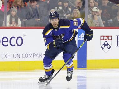 Buchnevich, Kyrou, Thomas steal show for Blues in sixth win in a