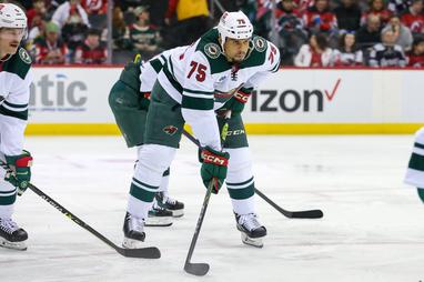 Ryan Reaves did the most Ryan Reaves thing ever against the Wild's