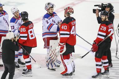 Devils Vs. Rangers: New York Makes Statement With Fists, Goals In