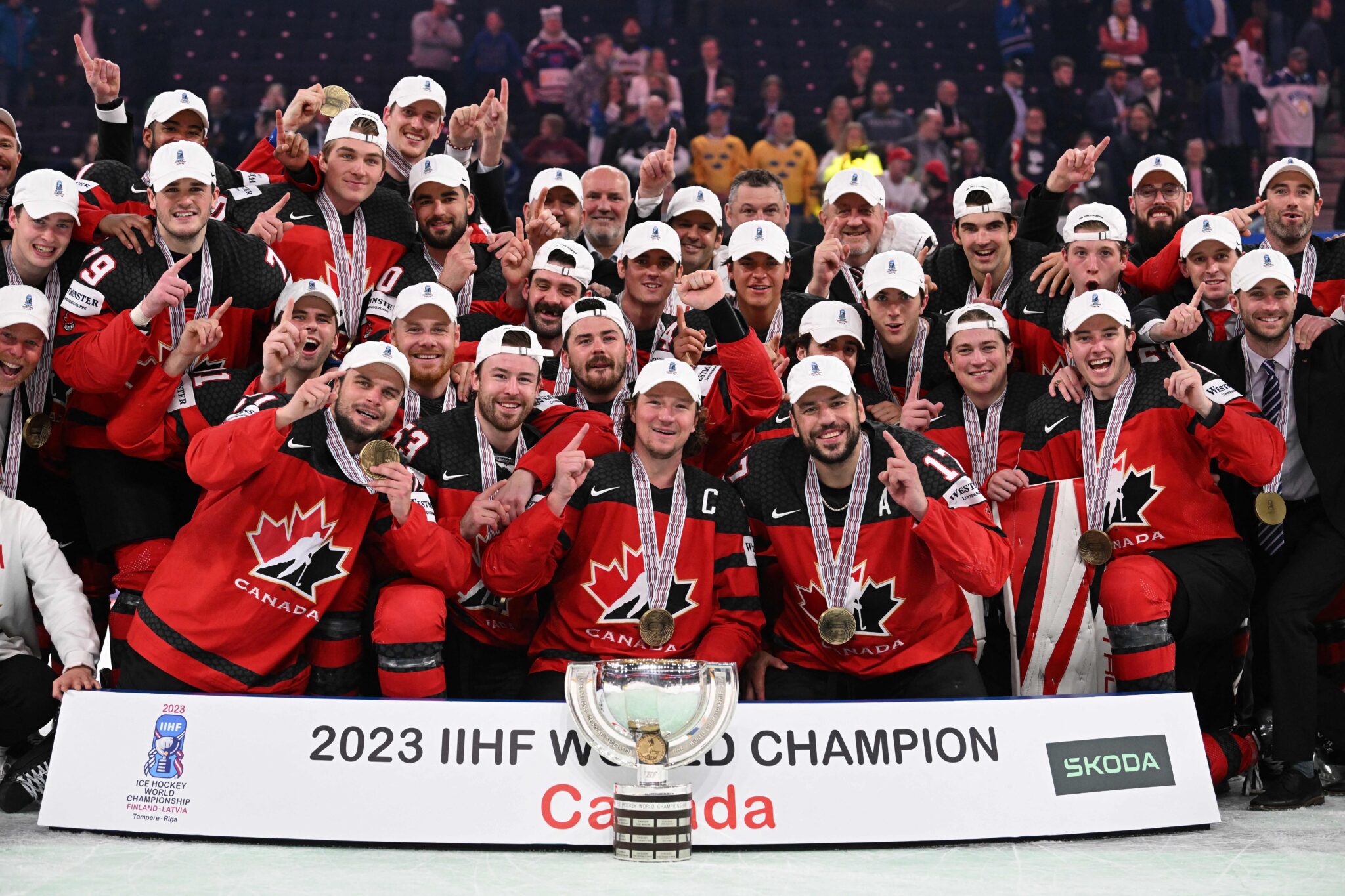 Team Canada 2023 World Championship Gold Medal