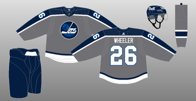 Winnipeg Jets unveil jersey in aviator blue, with new script logo